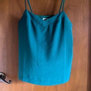 J Crew Factory NWT Green Camisole 2P